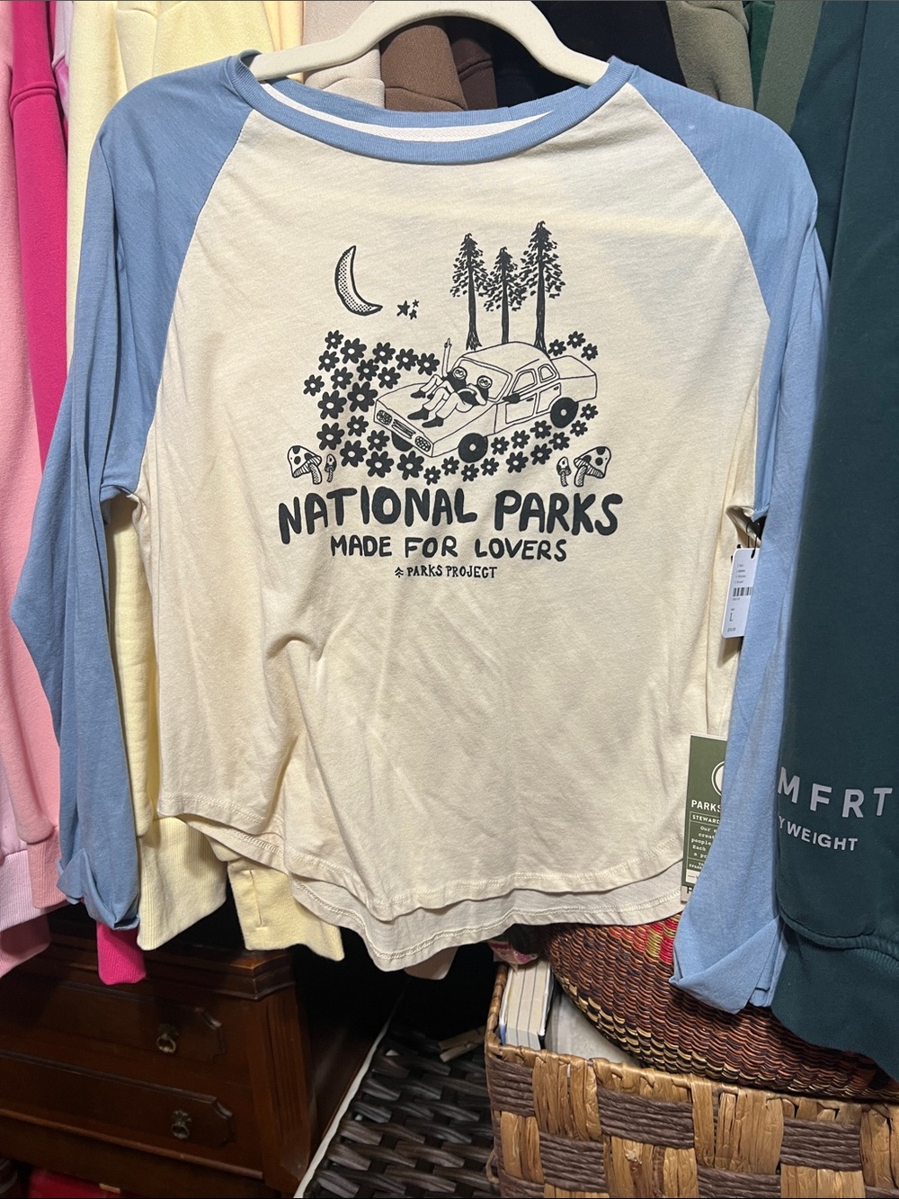 NWT Parks project t-shirt